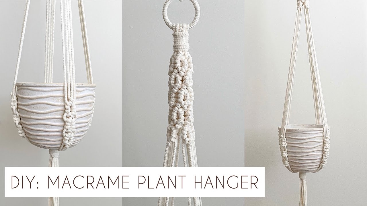 15 Completely Free Macrame Plant Hanger Patterns Every Beginner Can Make Macrame For Beginners