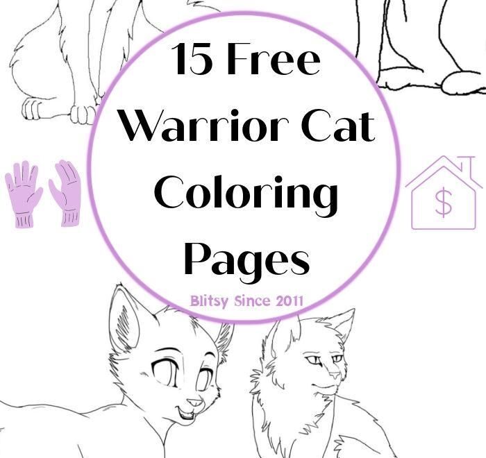 15 Free Warrior Cat Coloring Pages For Kids And Adults