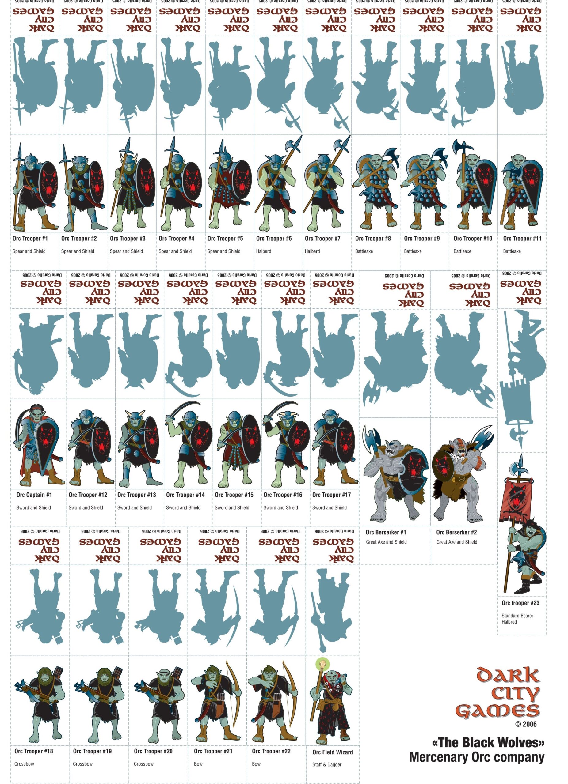 Printable Dungeons And Dragons Miniatures