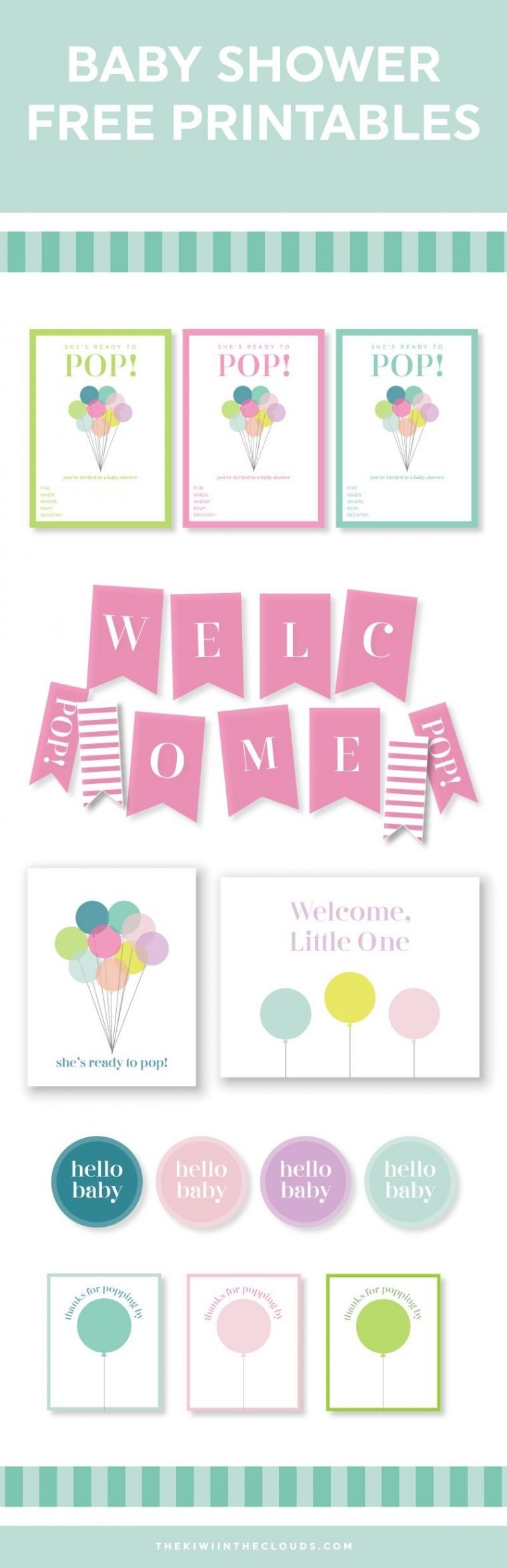 Free Printable Baby Shower Photo Booth