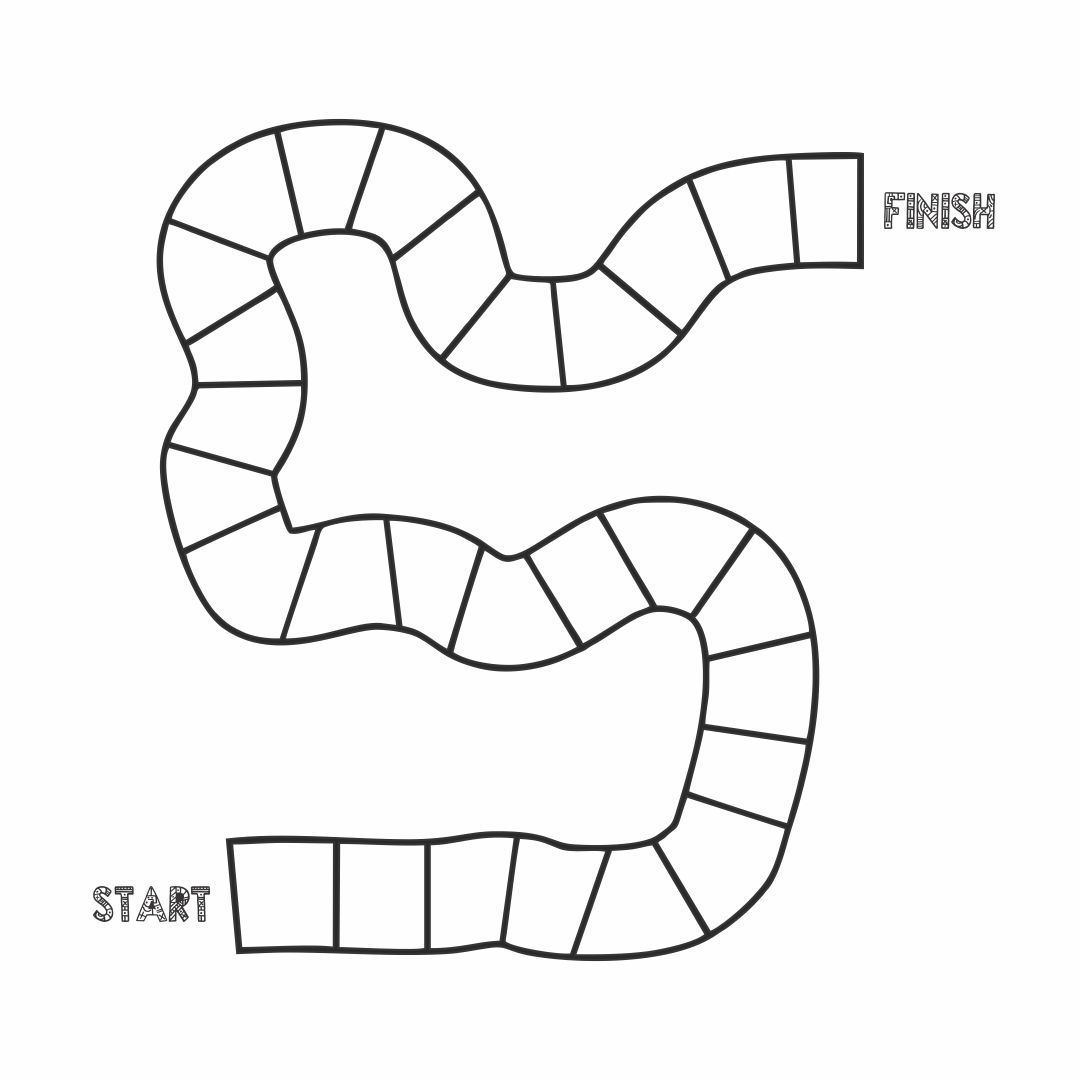Free Blank Board Game Template Printable