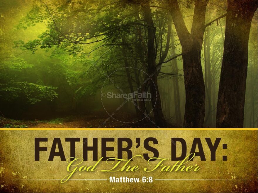 Father s Day Church PowerPoint Template Clover Media