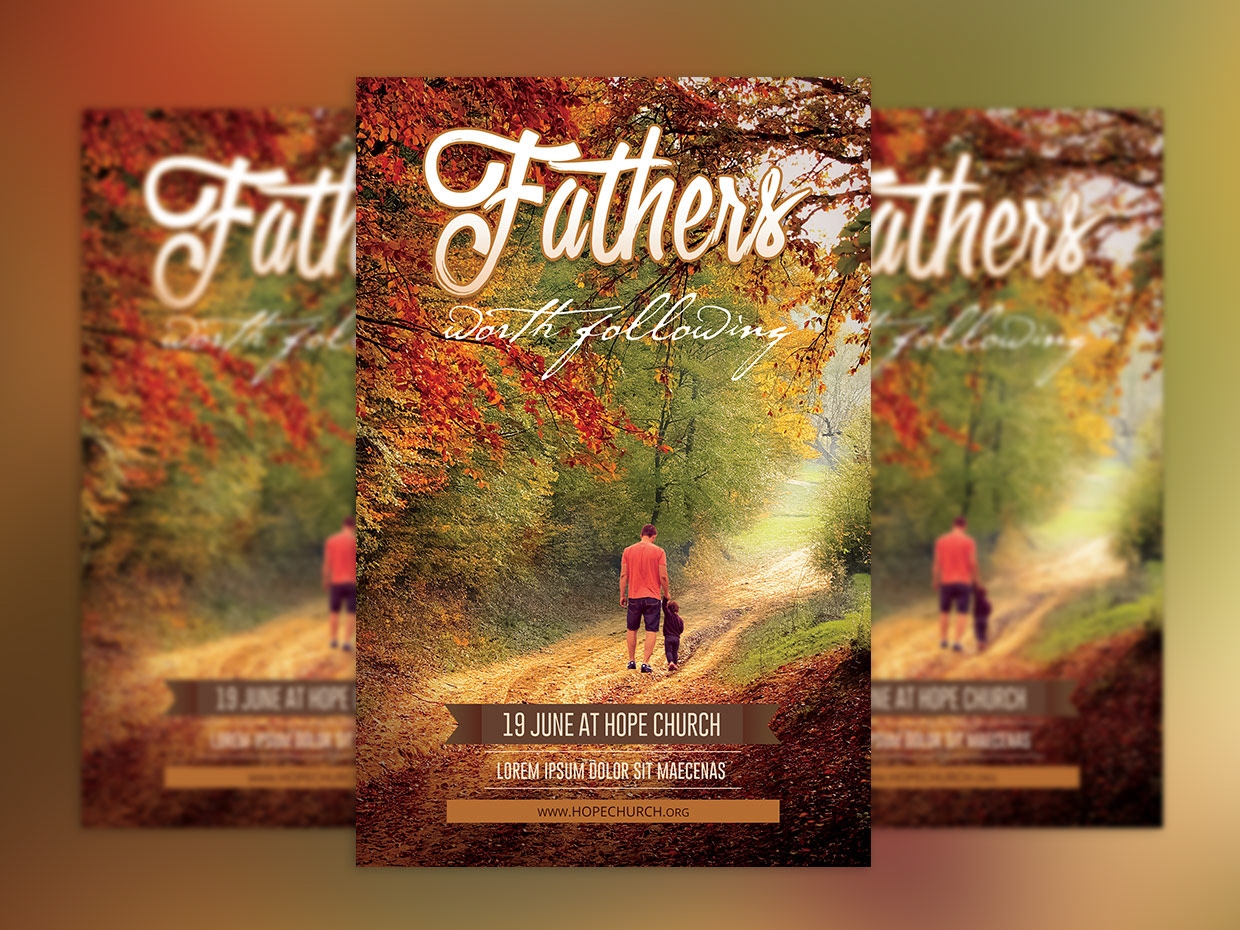 Fathers Day Flyer And Poster Behance
