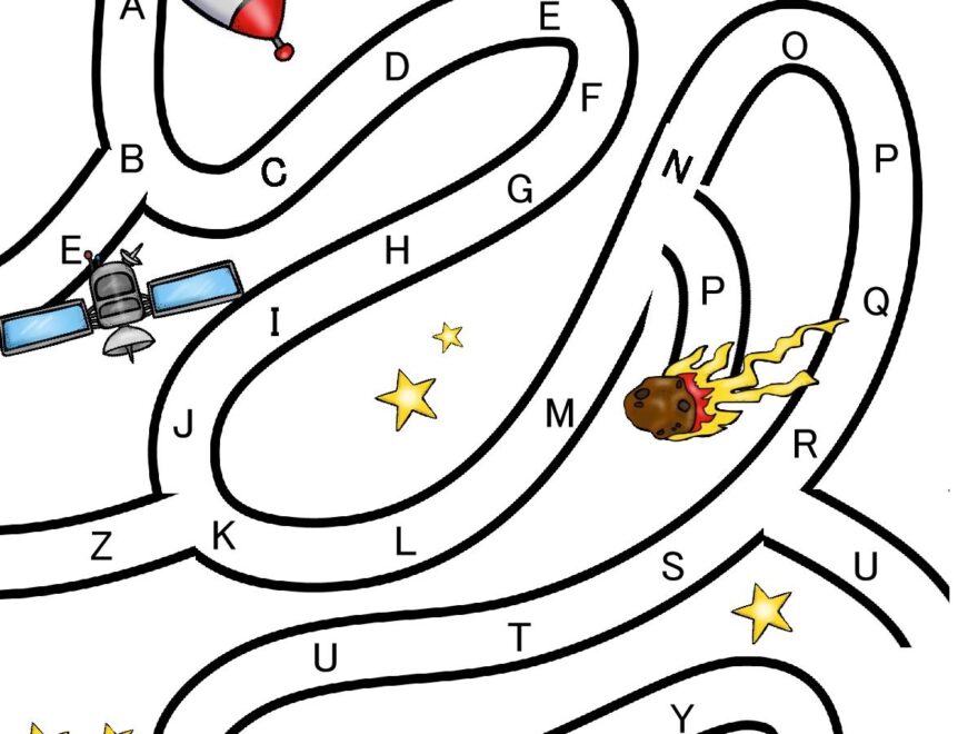 FREE Printable ABC Alphabet Mazes For Pre k And Kindergarten