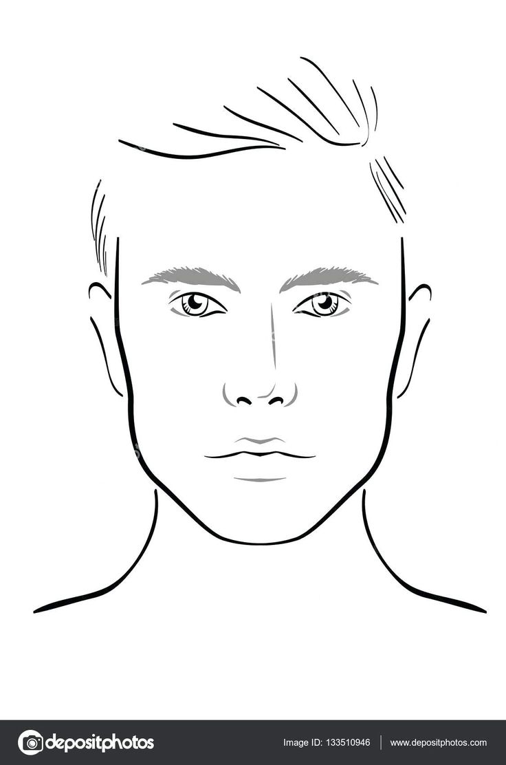 Free Printable Makeup Face Charts My Bios