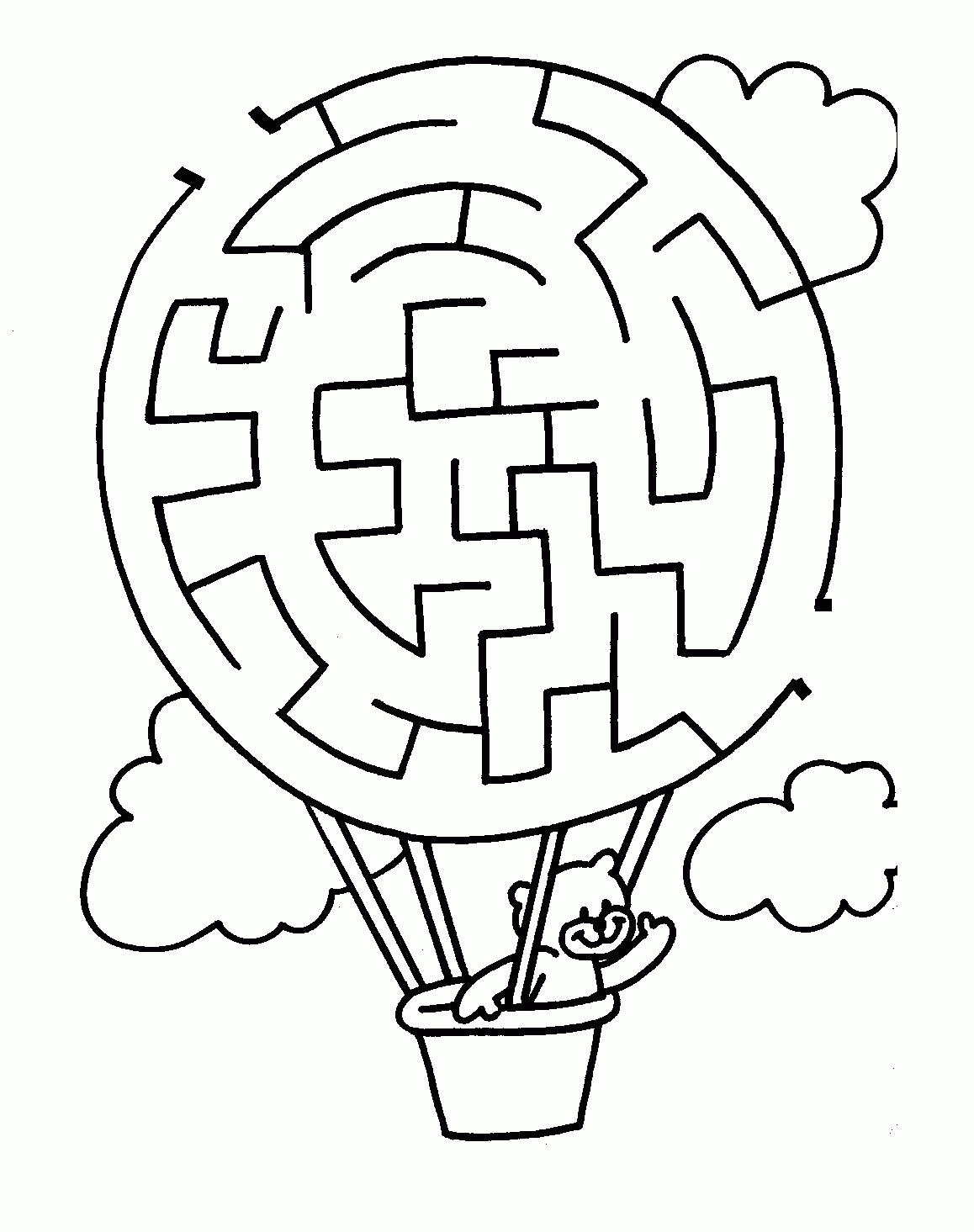 Free Printable Mazes For Preschoolers