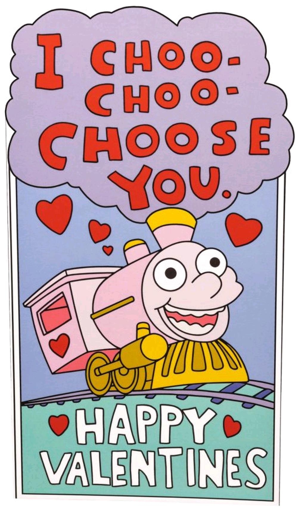 I Choo Choo Choose You Printable Card