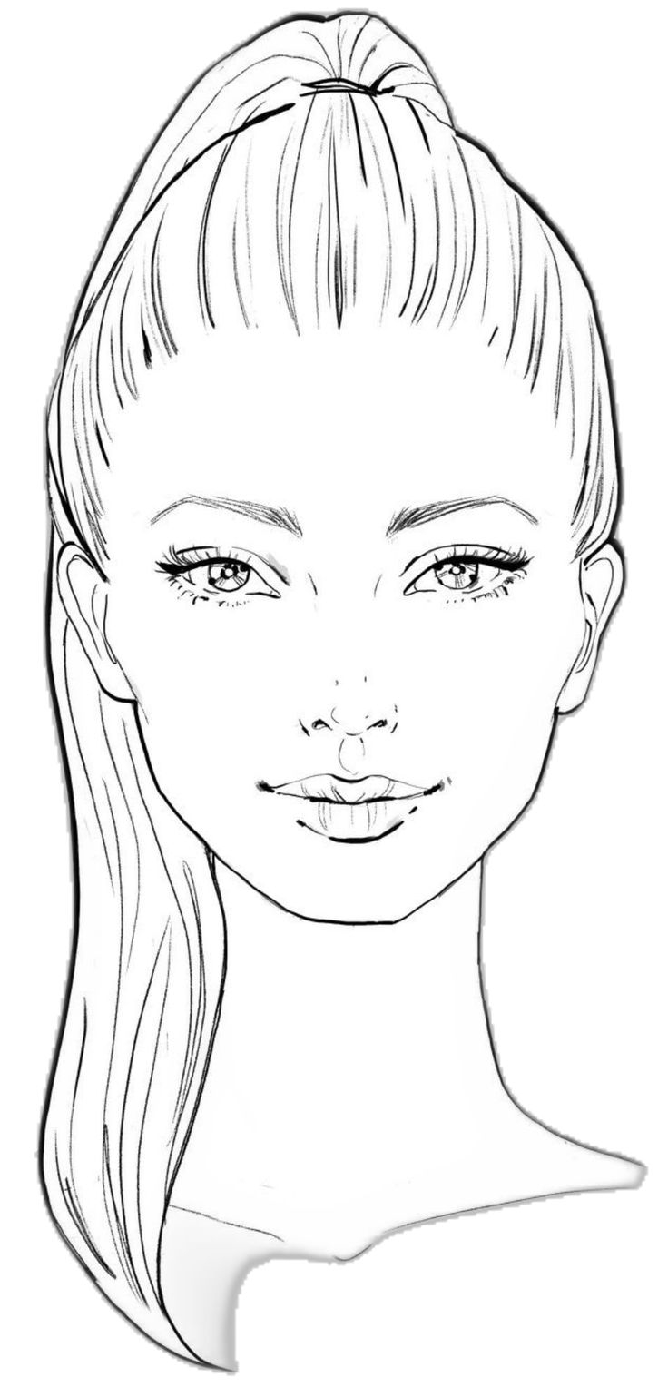 Makeup Face Chart Face Chart Practice Sheets Printable Makeup Practice Sheets Blank Face Chart Printable Blank Make Up Chart Download