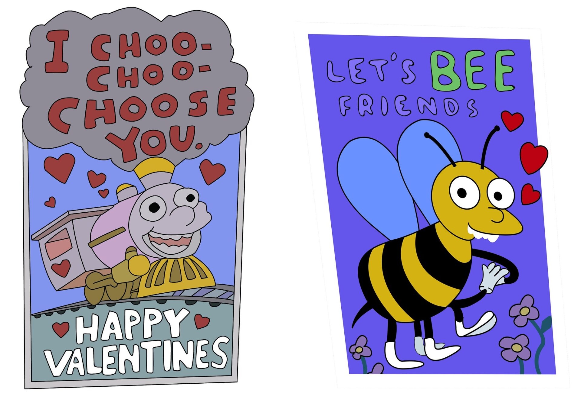 Need A Last Minute Valentines Day Card Print Out One Of These 