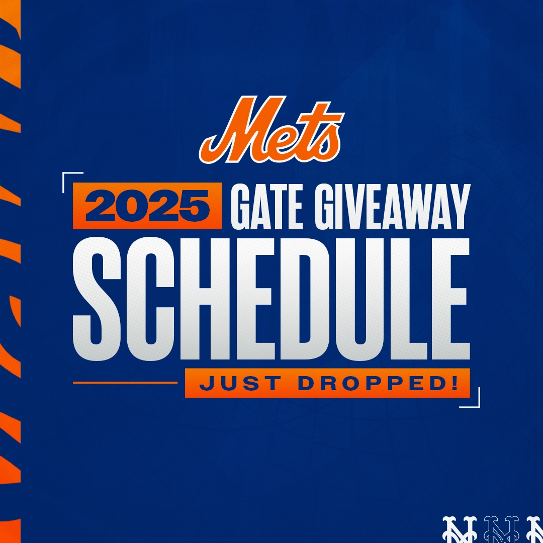 New York Mets On X 2025 GIVEAWAYS This Year s Giveaway Includes 10 Bobbleheads 6 Replica Jerseys And Much More All Gate Giveaways Https t co WJeEyjveCh Https t co DoOiIWlv1I X