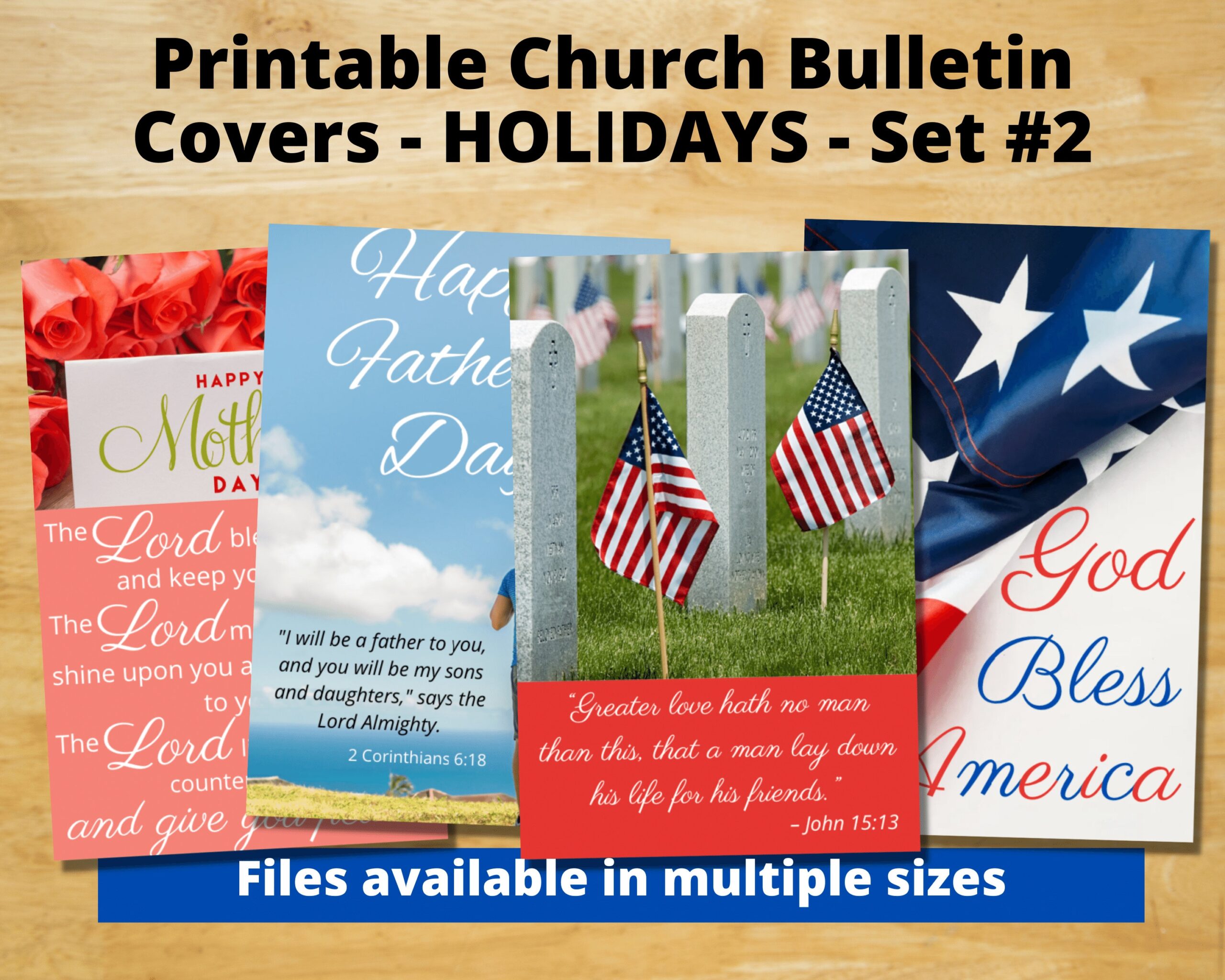 Free Printable Church Bulletin Covers For FatherS Day