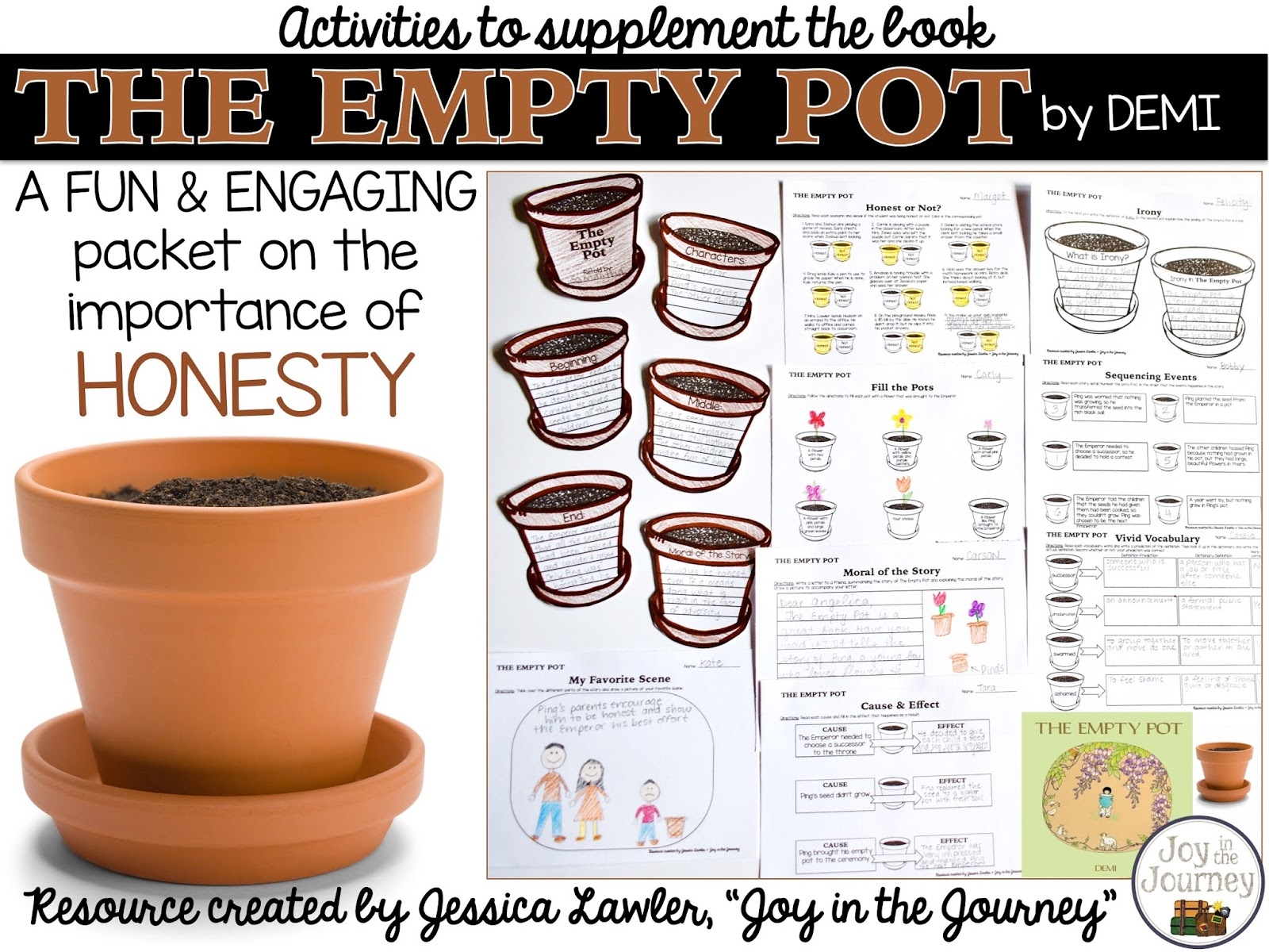 The Empty Pot A Book About Honesty Integrity Joy In The Journey