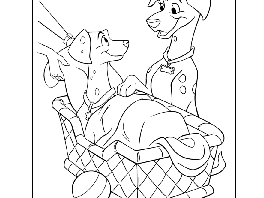 101 Dalmatians Coloring Pages Printable Coloring Pages FREE