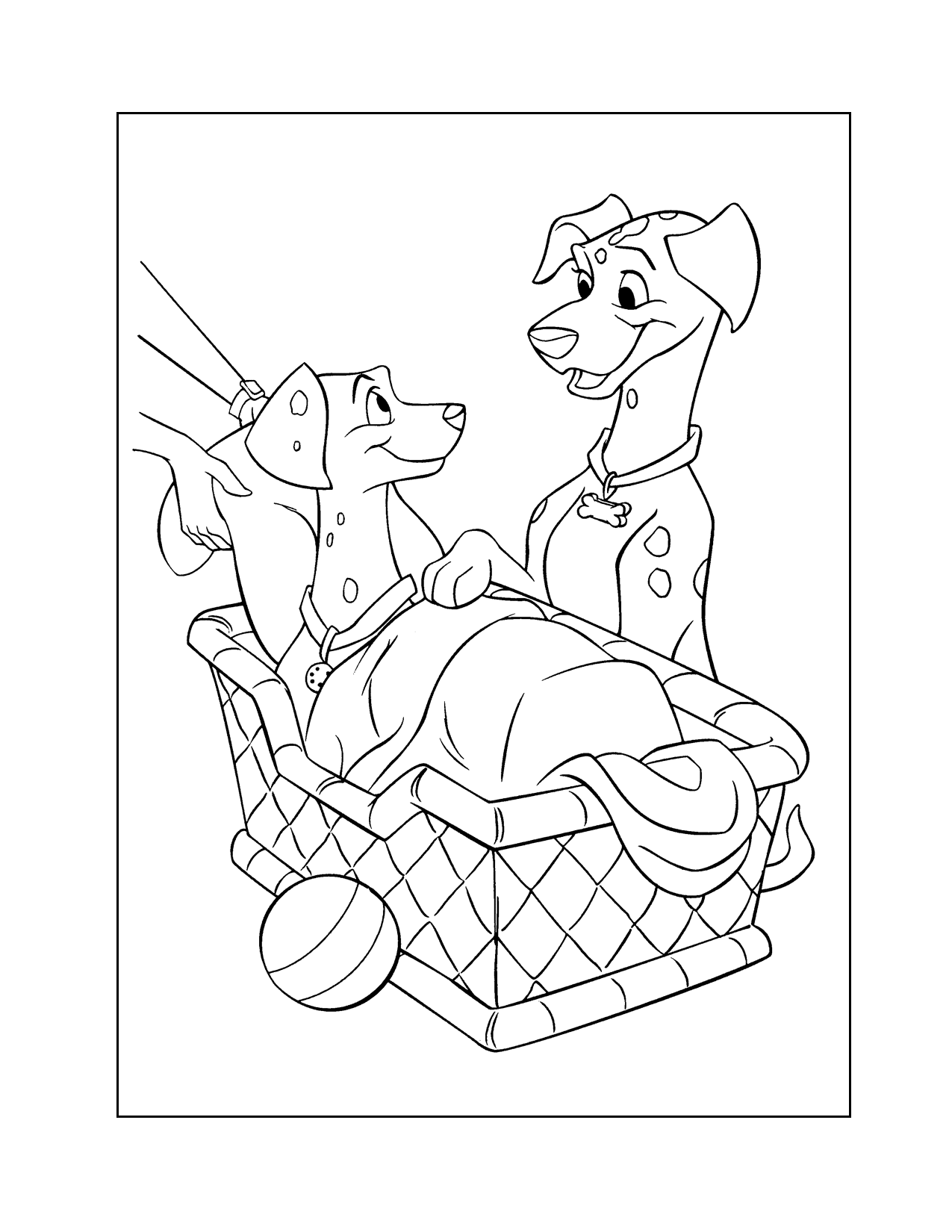 101 Dalmatians Coloring Pages Printable Coloring Pages FREE