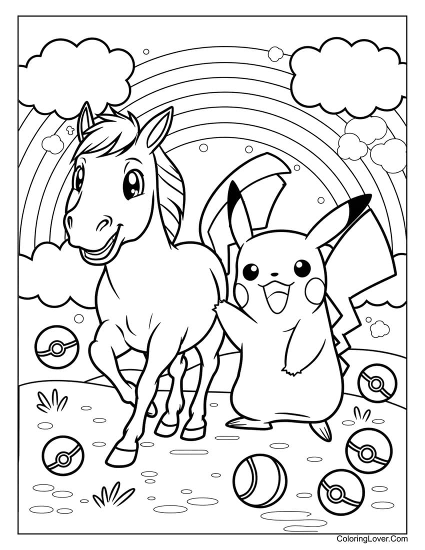 Free Printable Coloring Pages For Kids Horses