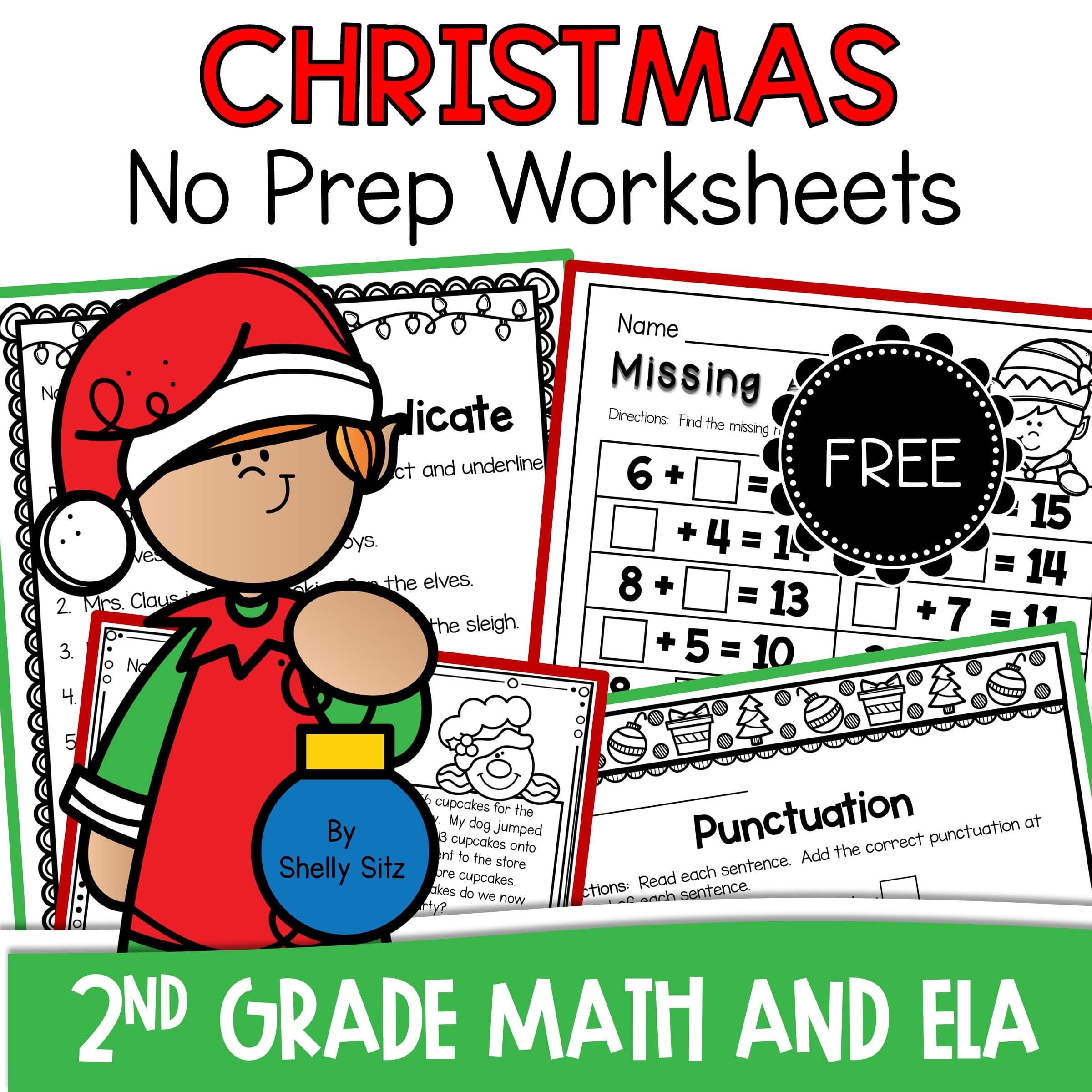 13 Free Christmas Worksheets For Second Grade Second Grade Teaching Blog