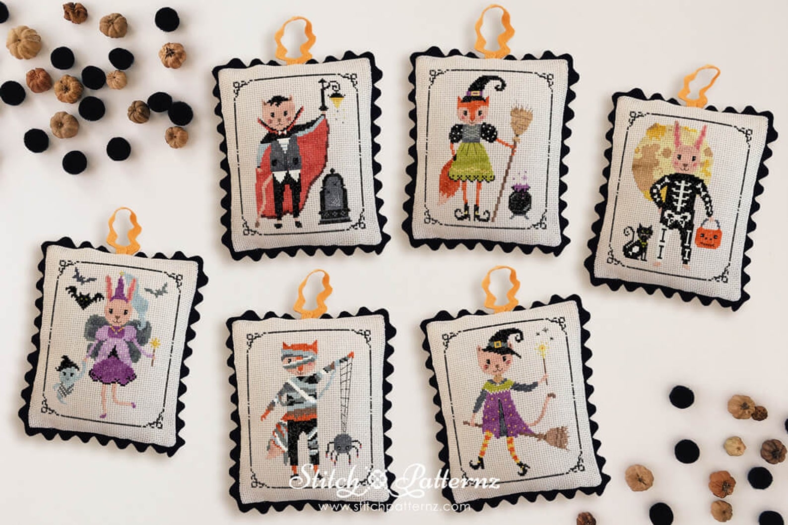 15 Modern Halloween Cross Stitch Patterns Swoodson Says