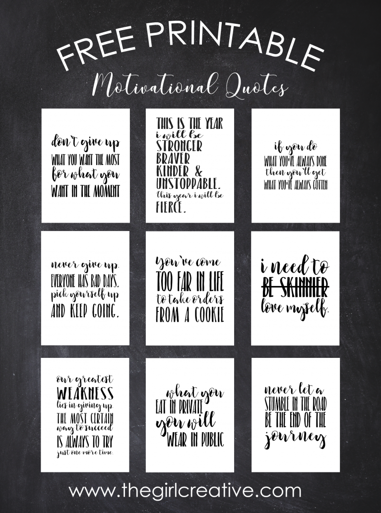 16 SL I Ideas Inspirational Quotes Words Printable Quotes