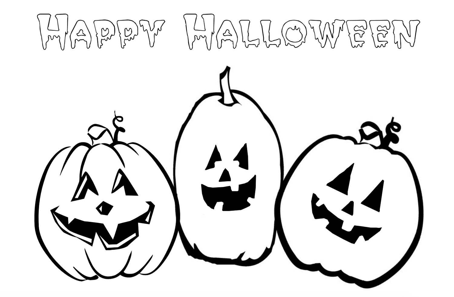 17 Free Printable Halloween Coloring Pages
