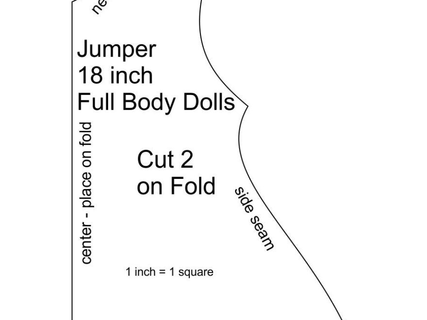 18 Inch Doll Clothes Patterns 10 Free PDF Printables Printablee