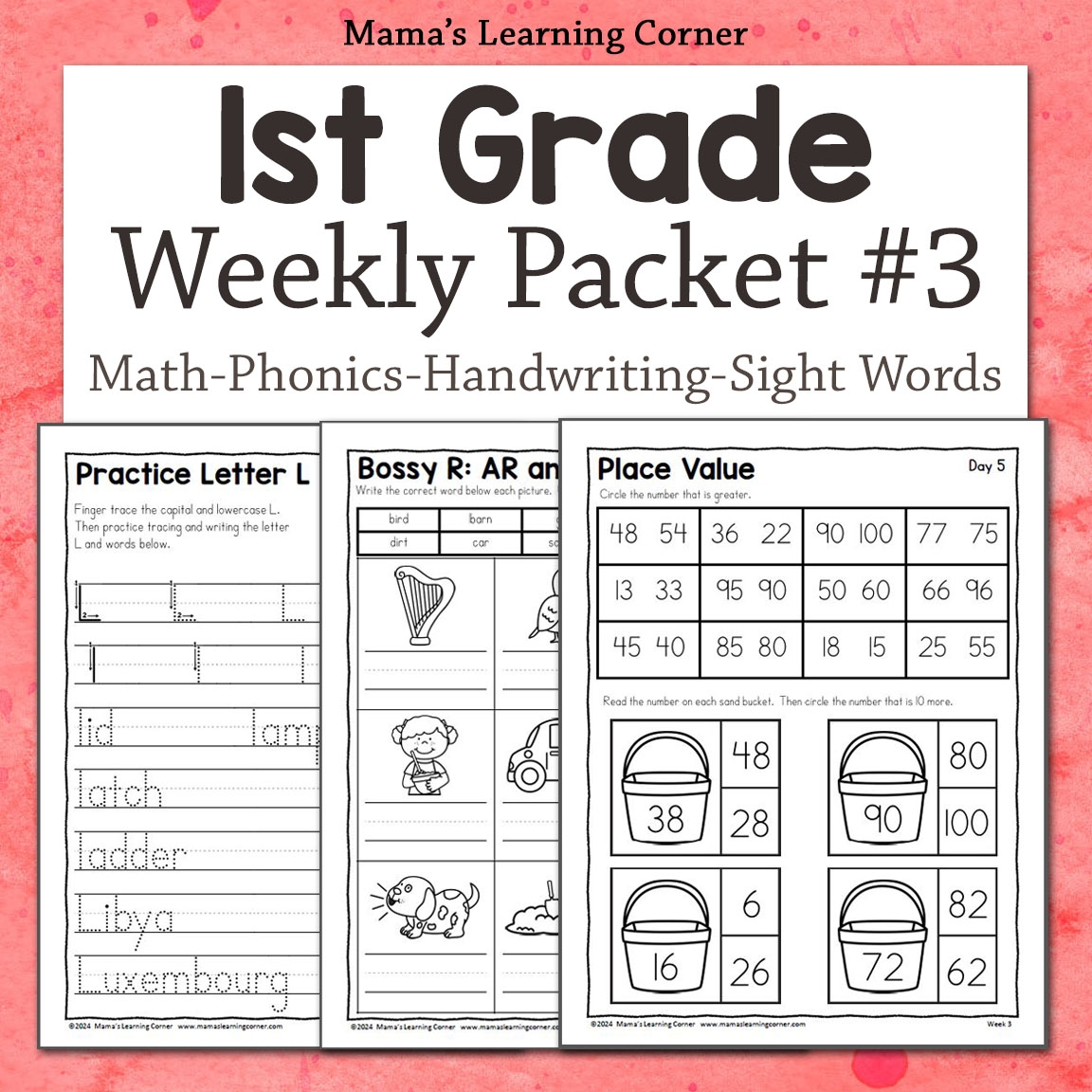 Free Printable 1St Grade Worksheets