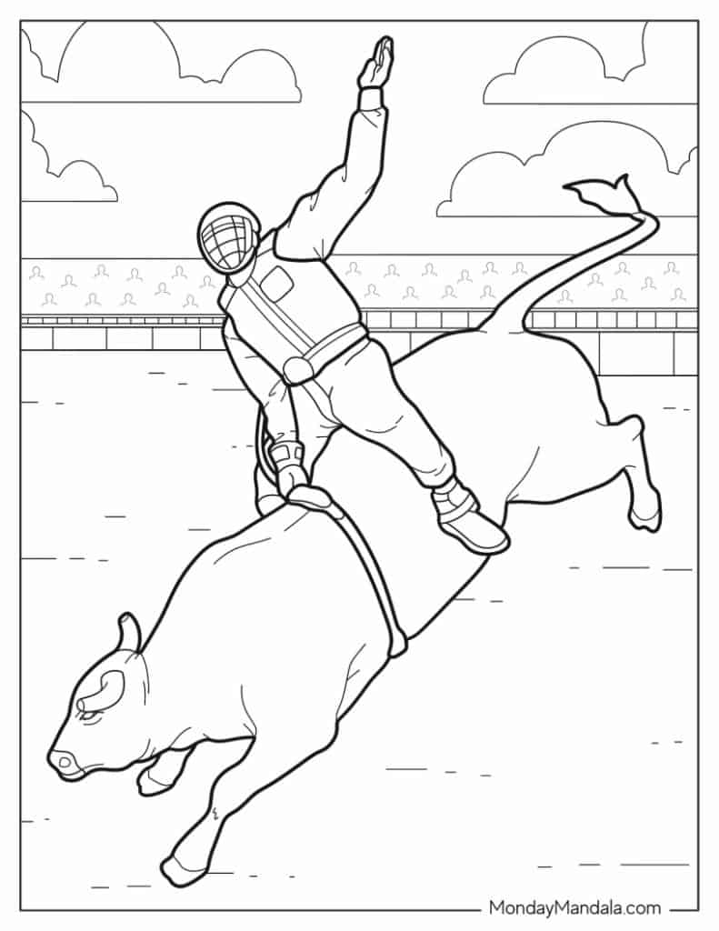 20 Bull Coloring Pages Free PDF Printables 