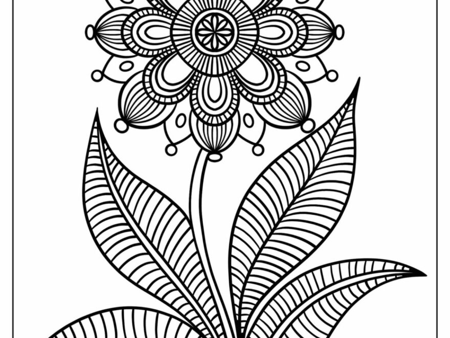 20 Flower Mandala Coloring Pages Free PDF Printables