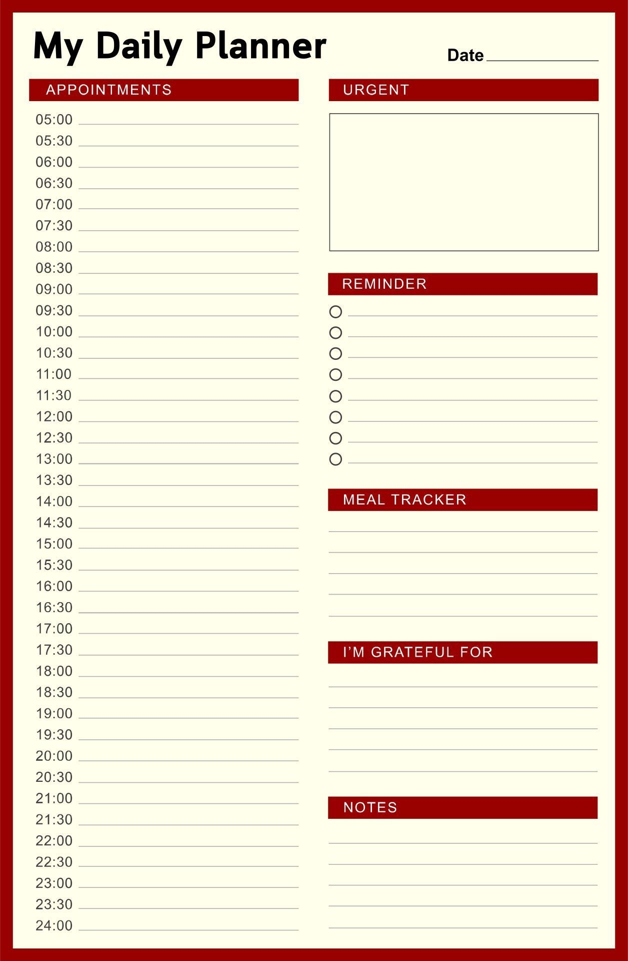 20 Franklin Covey Weekly Planner Template Simple Template Design