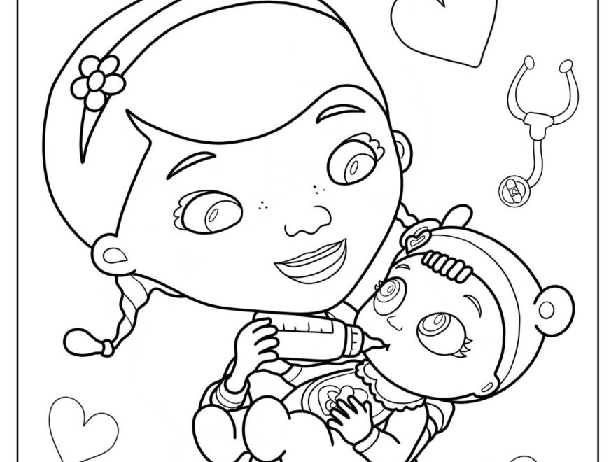 22 Doc McStuffins Coloring Pages Free PDF Printables