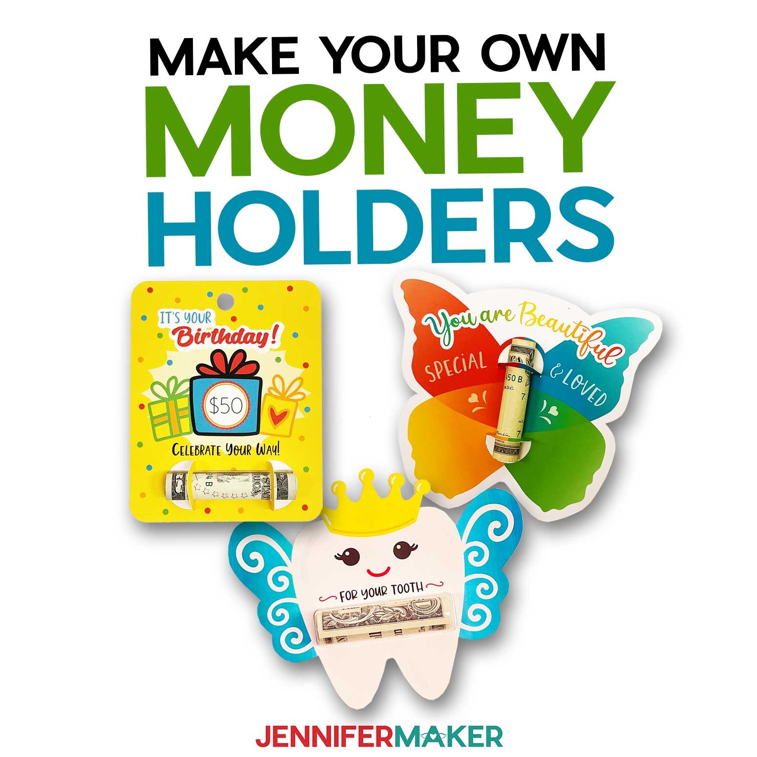 3 Free DIY Money Holders With Or Without Plastic Domes Jennifer Maker