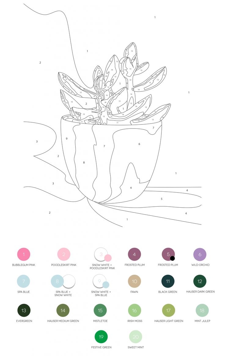 Free Printable Paint By Numbers Pictures