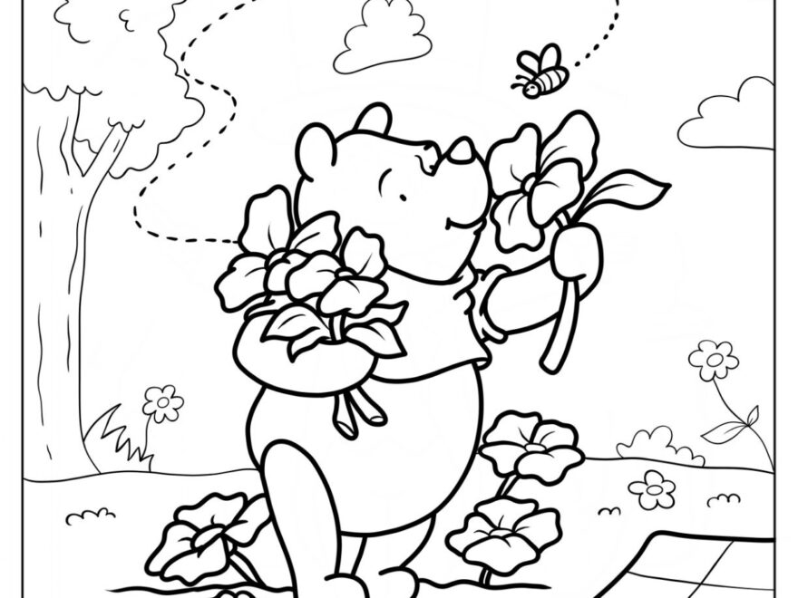 36 Spring Coloring Pages Free PDF Printables