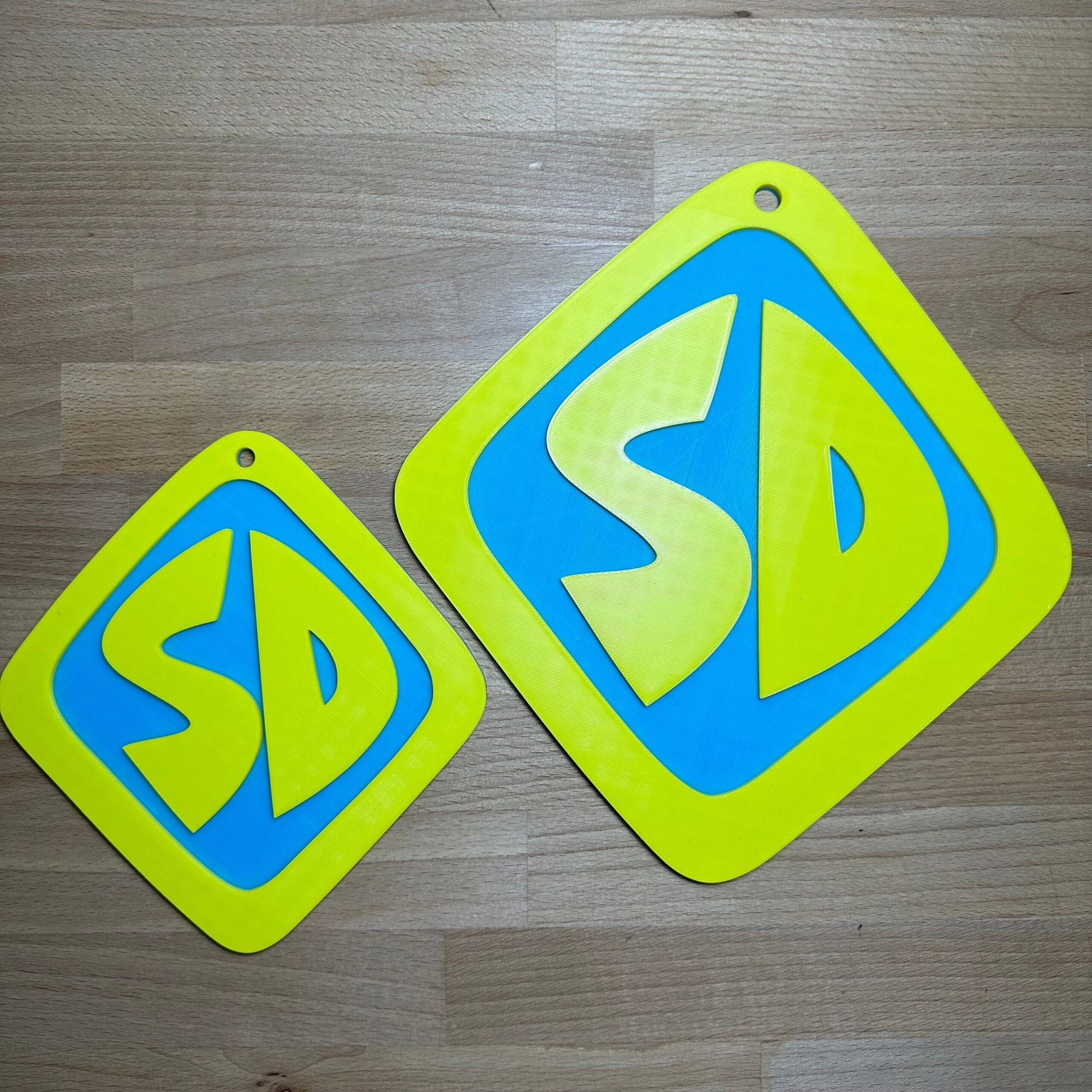 3D Printed Scooby Doo Dog Tag For 7ft Skelly Dog Original Etsy de