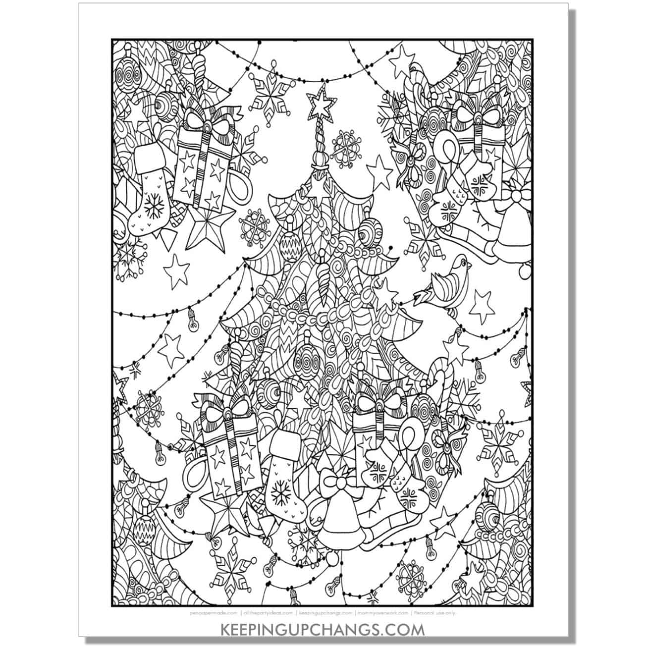 49 Free Christmas Coloring Pages Sheets POPULAR Printables 