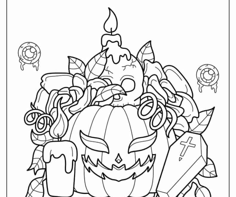 500 Halloween Coloring Pages Free PDF Printables