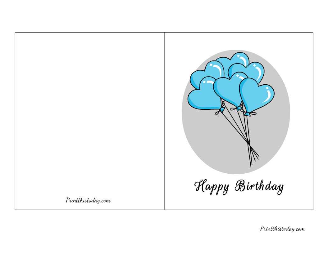 Printable Birthday Cards For Daughter