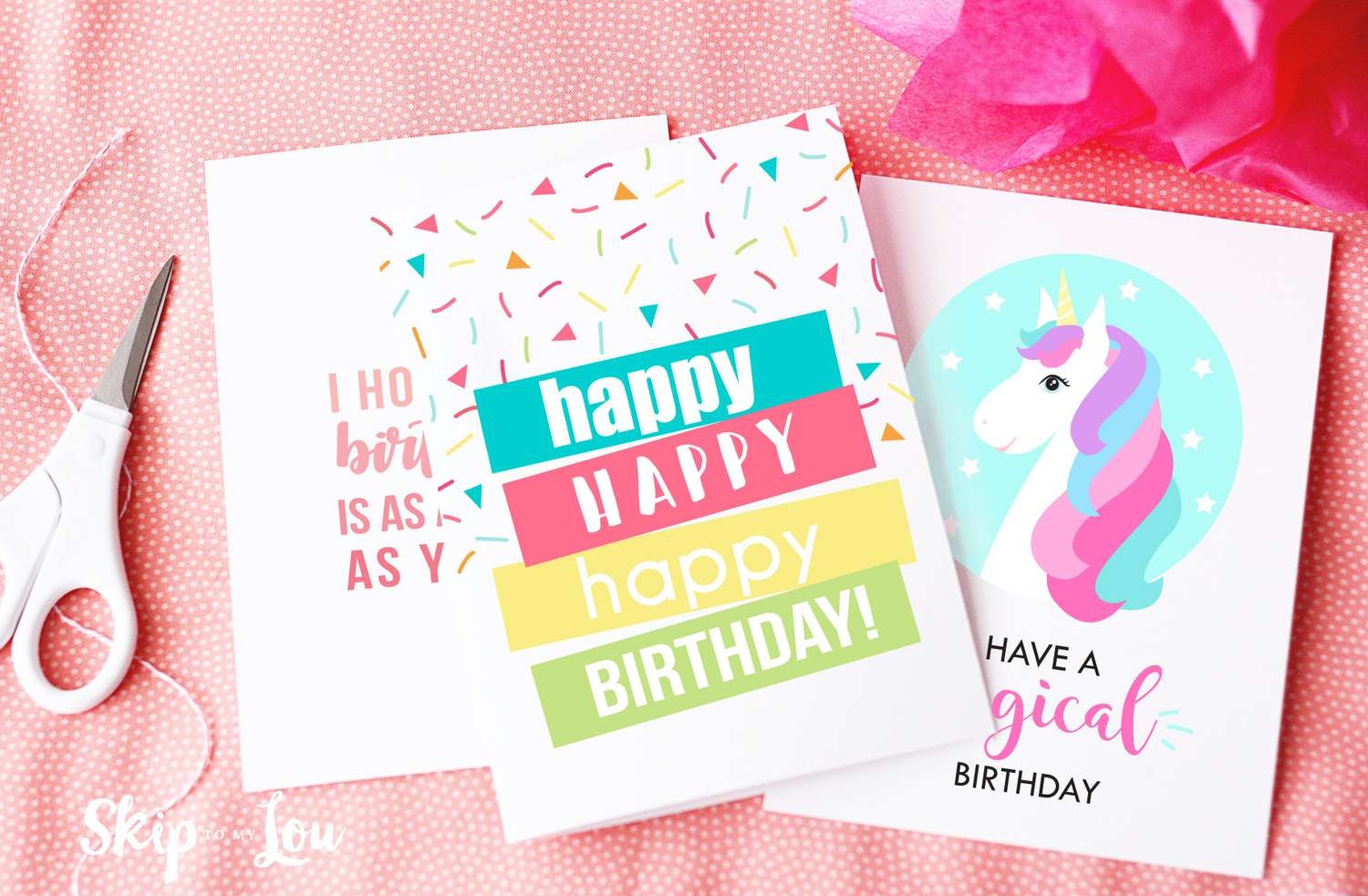 8 Free Printable Birthday Cards For Everyone