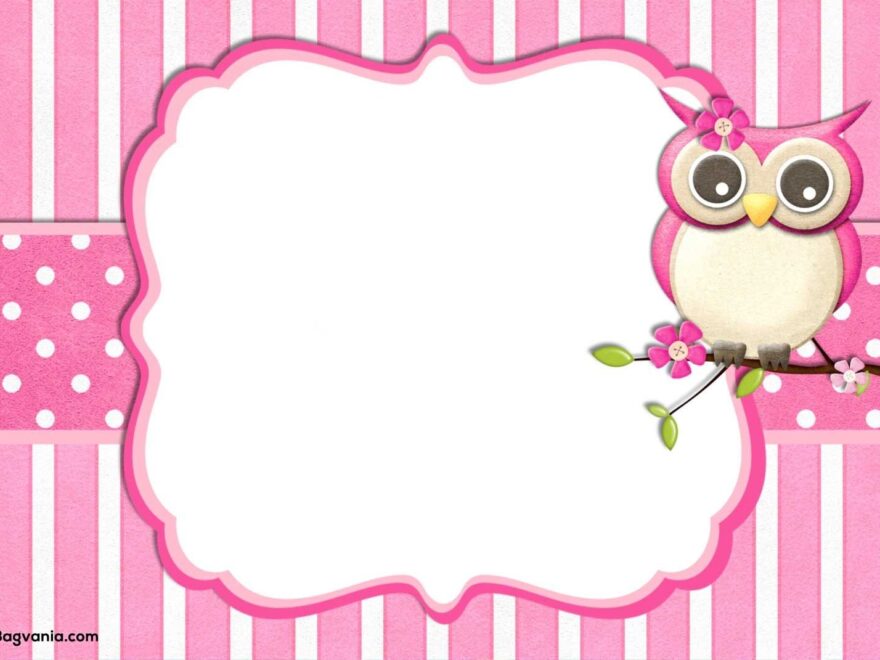 8 Free Printable Owl Birthday Invitations Templates Ideas Owl Birthday Invitations Owl Birthday Birthday Invitations