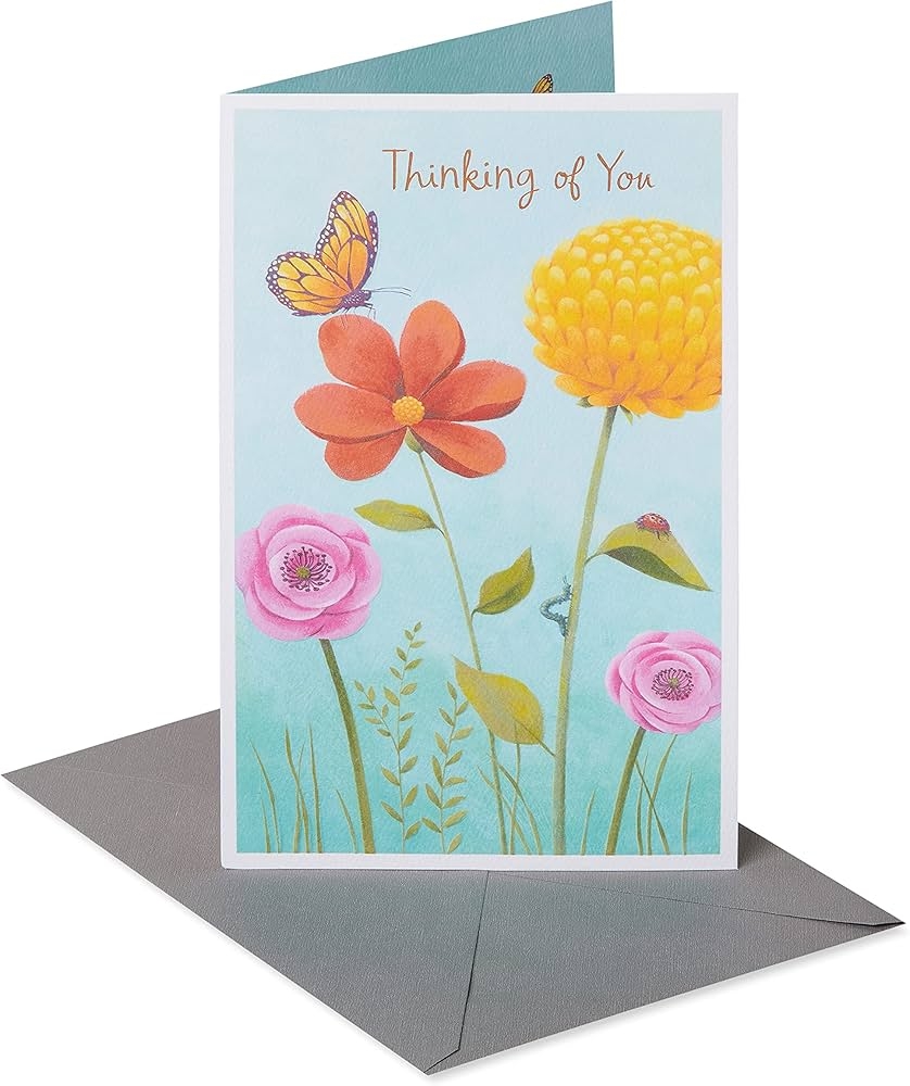 Amazon American Greetings Thinking Of You Card Brighten Up Your Day 