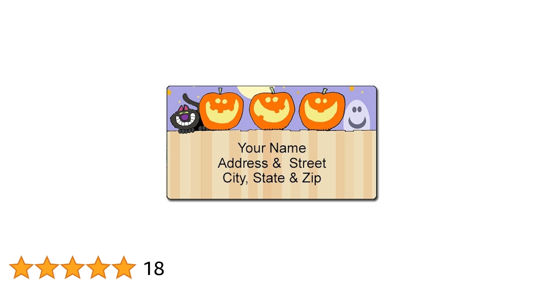 Free Printable Halloween Address Labels