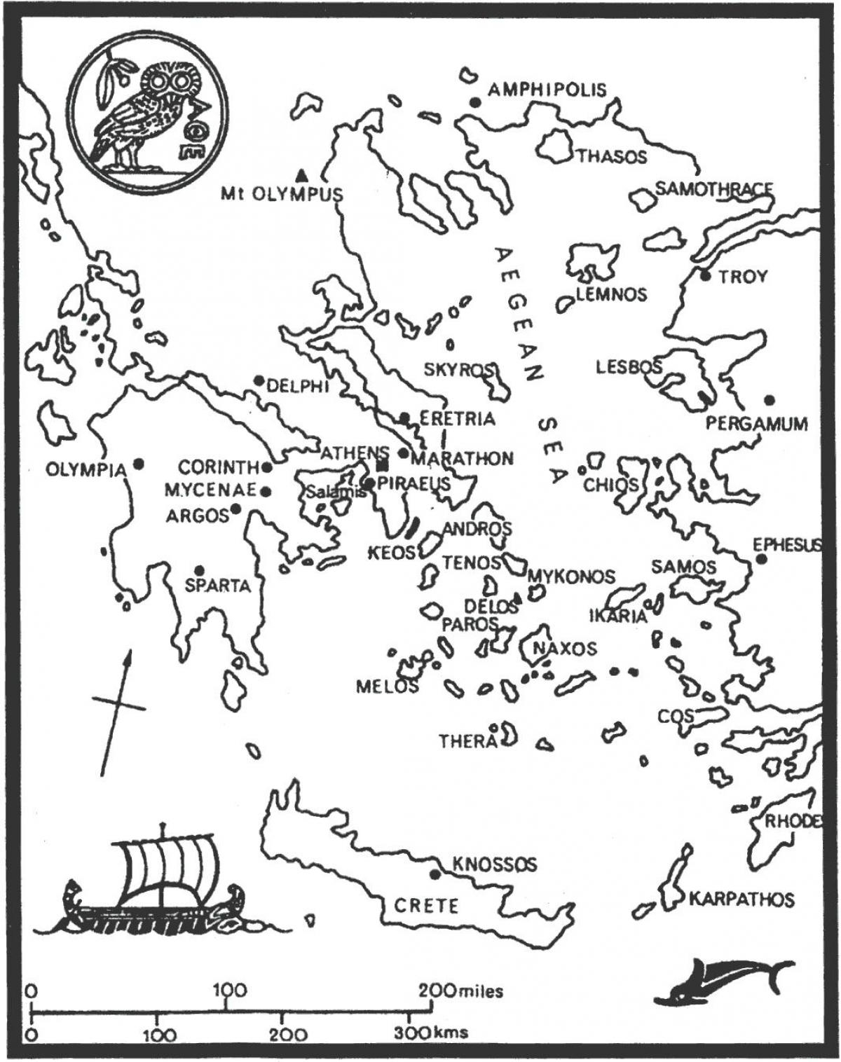 Ancient Greece Map Worksheet Map Of Ancient Greece Worksheet Southern Europe Europe 