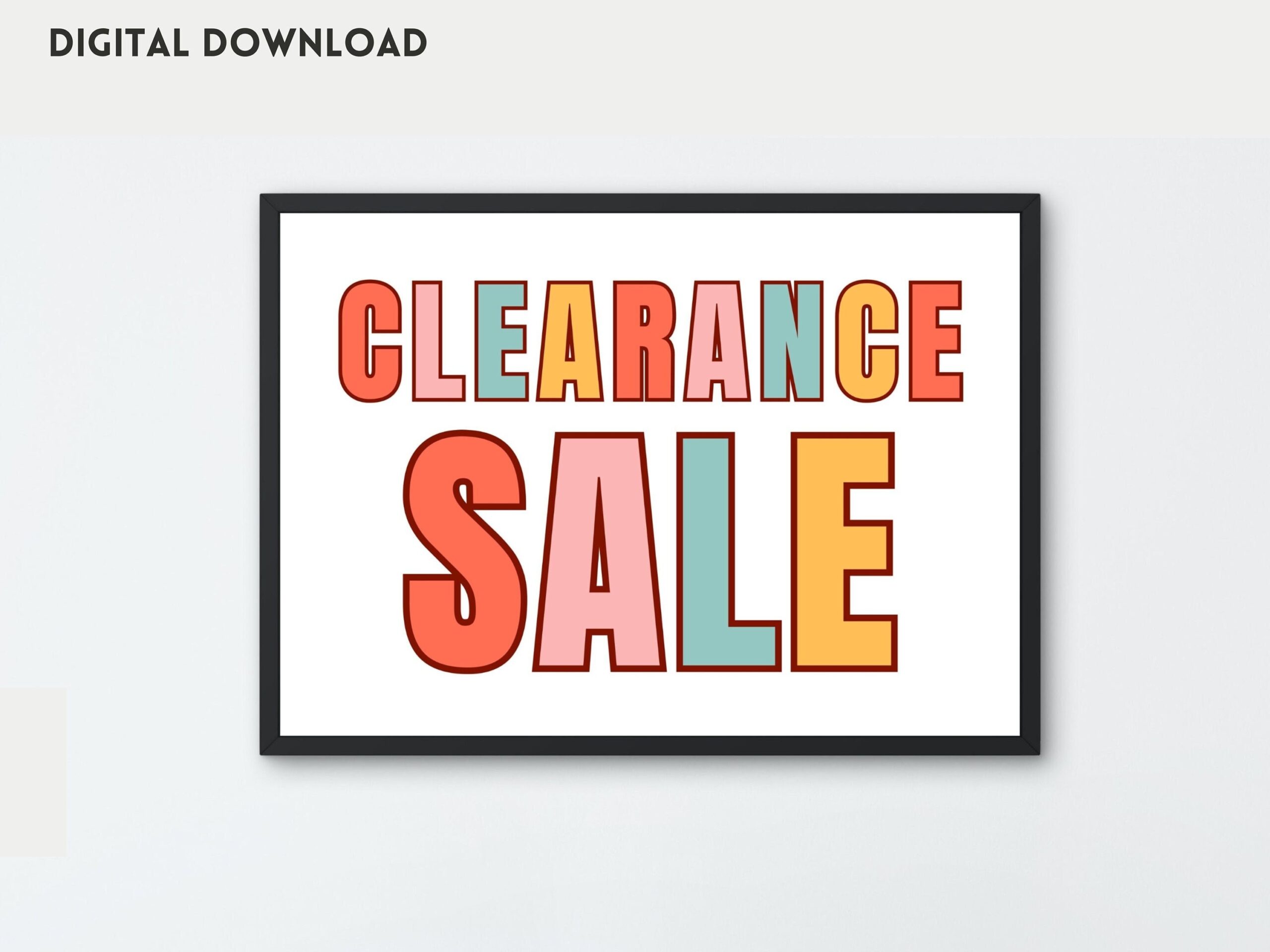 Ausverkauf Schild Store Rabatt Beschilderung Boutique Poster Winter Sale Restposten Ende Der Saison Bedruckbar Digitaler Download Etsy de