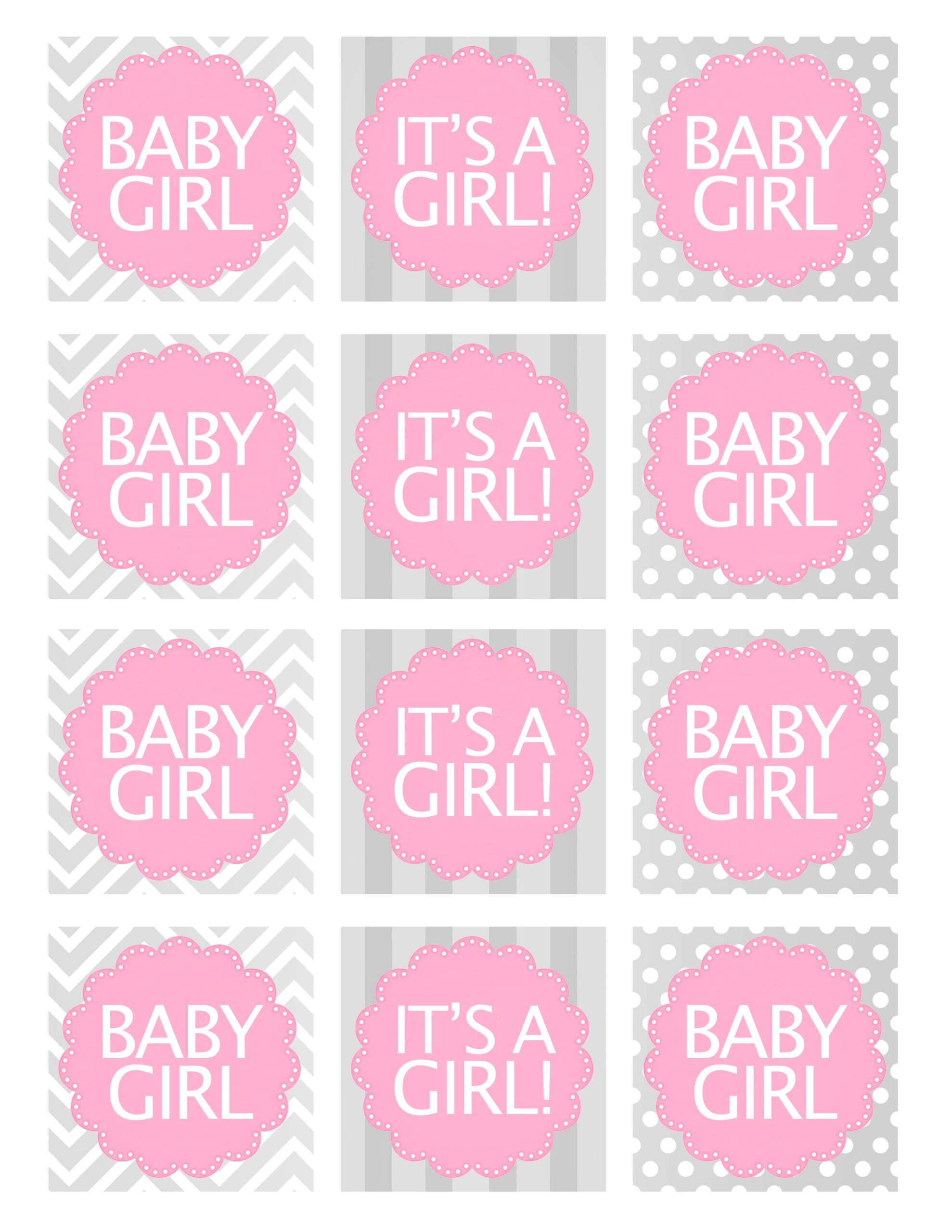 Baby Girl Shower Free Printables How To Nest For Less 