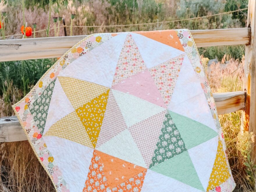 Baby Star Quilt Free Pattern Diary Of A Quilter A Quilt Blog
