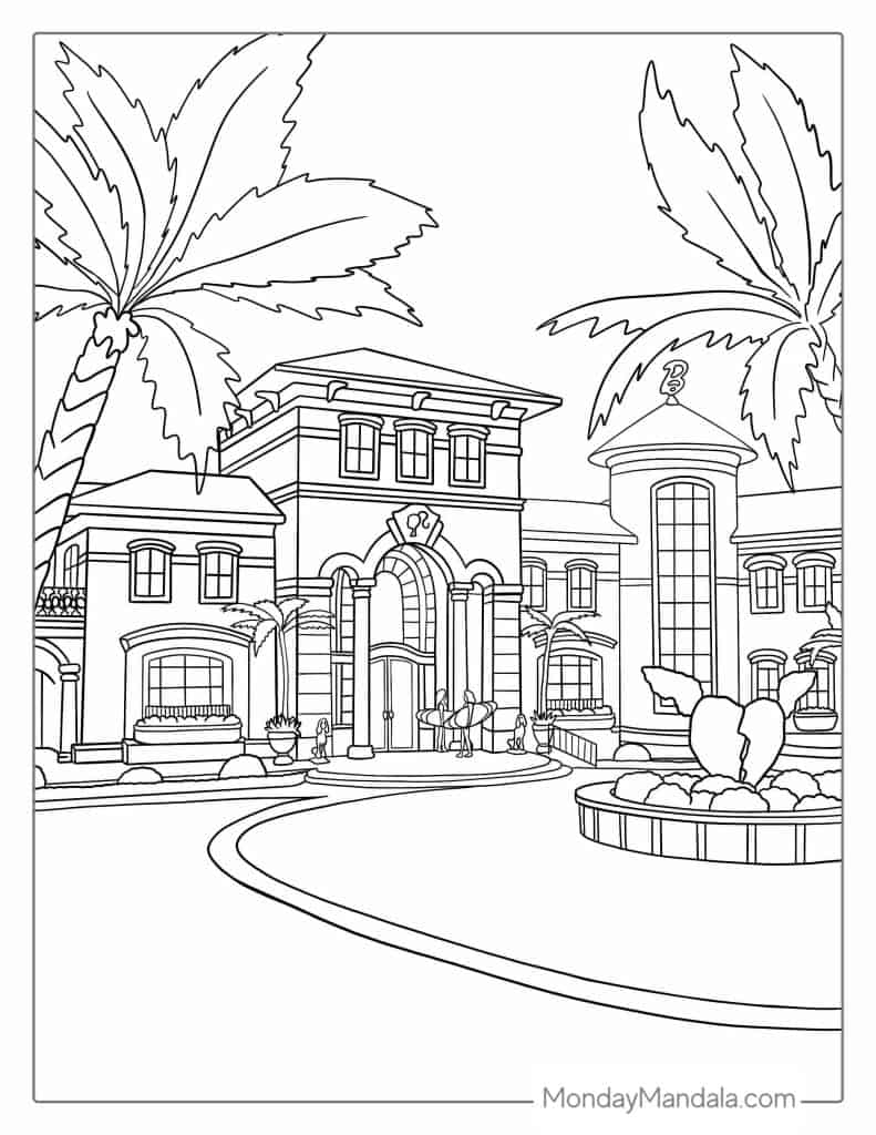 Barbie Dream House Drawing New Arrivals