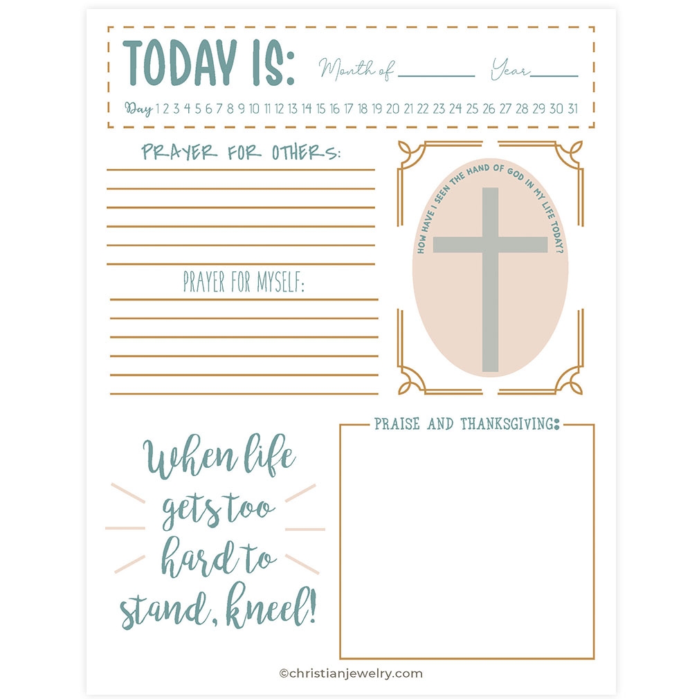 Free Printable Bible Study Journal Pages