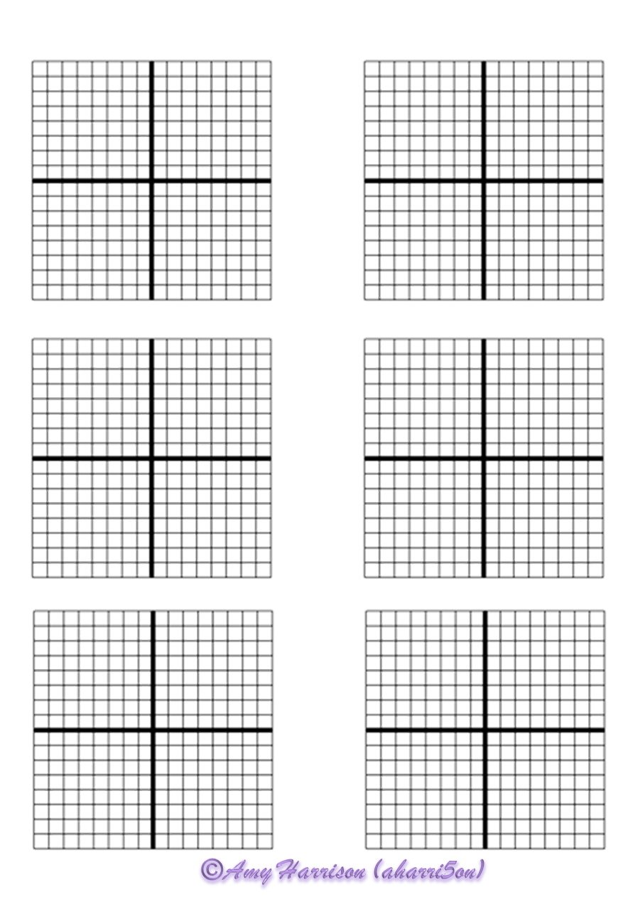 Coordinate Plane Coordinate Plane Printable