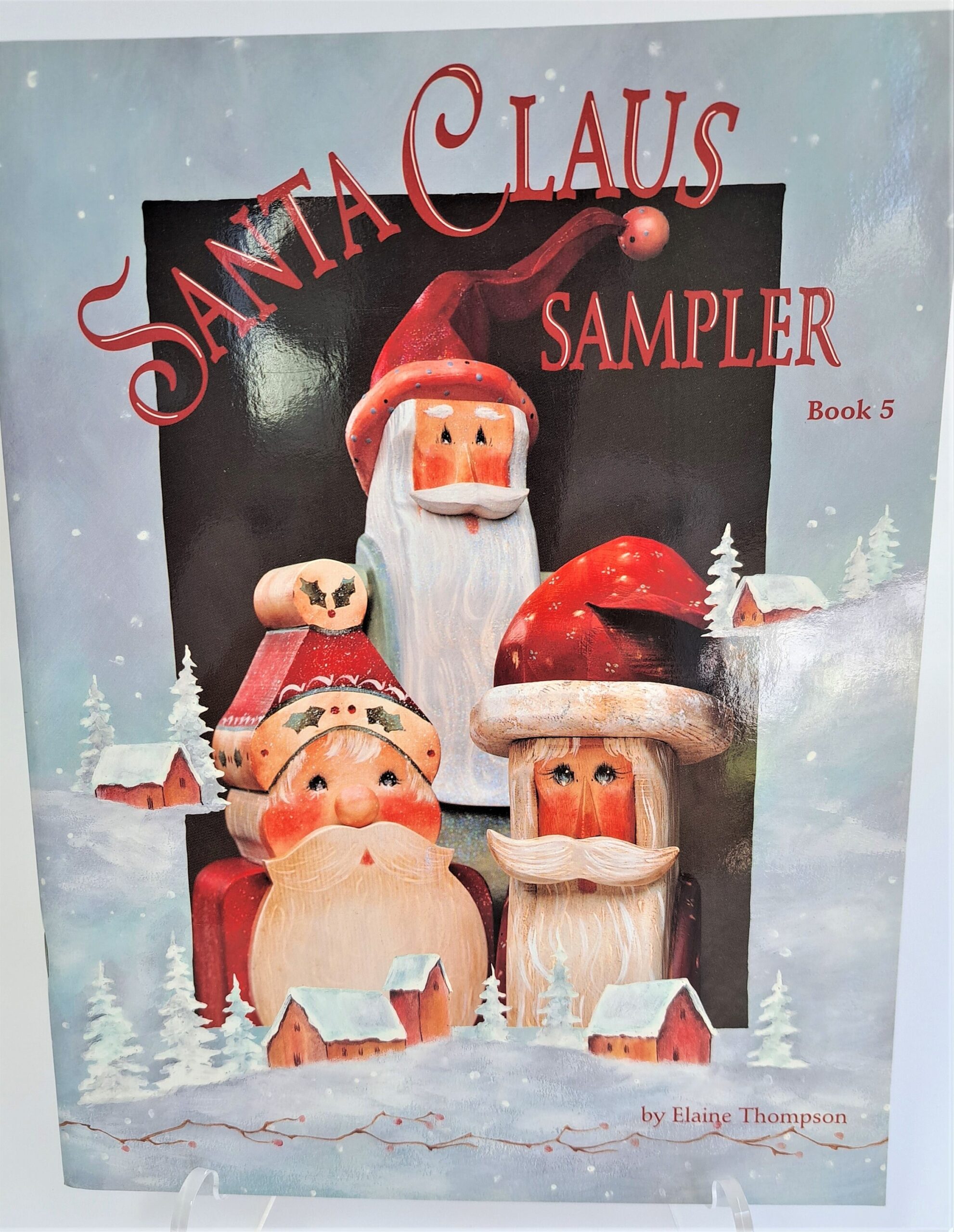 Book Santa Claus Sampler 5 Elaine Thompson Decorative Painting Etsy