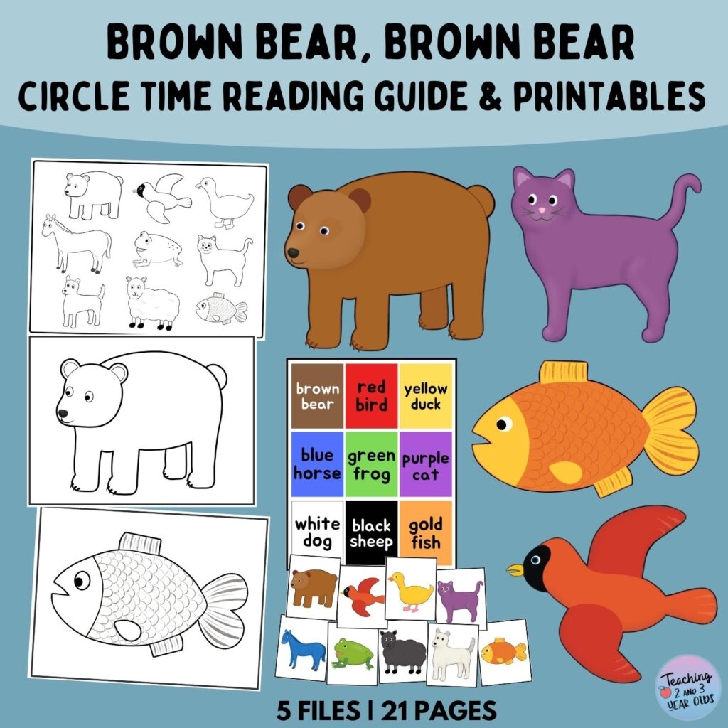 Brown Bear Brown Bear Printable