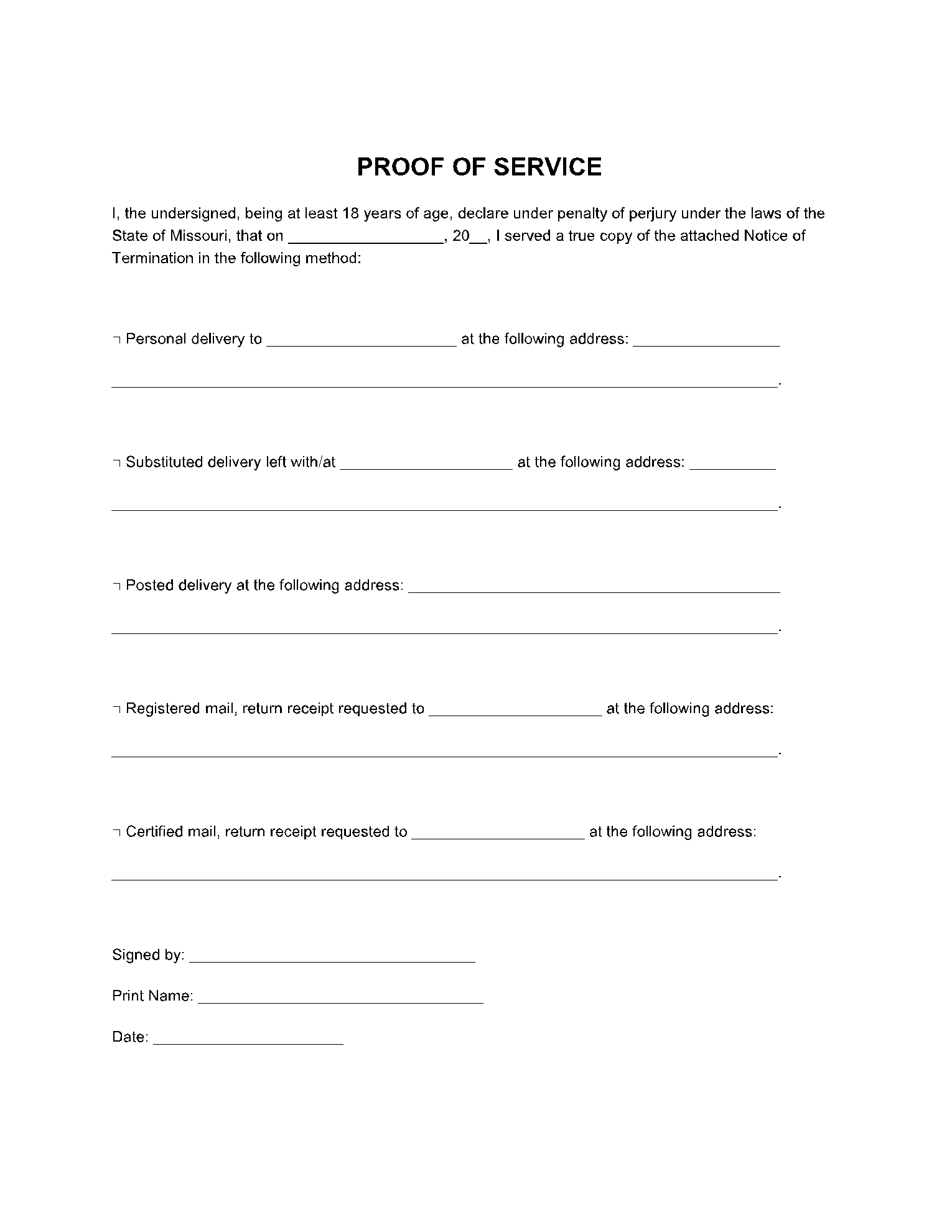 California 3 Day Notice Form Free Download CocoSign